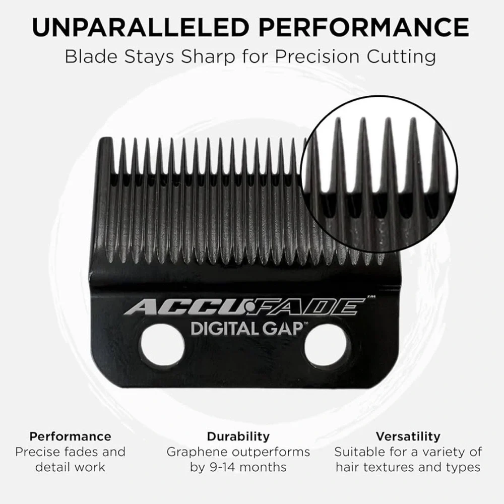 Cocco Digital Gap Accufade Graphene Fade Clipper Blade